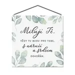 Cedulka Miluji Tě