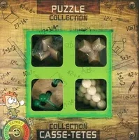 Sada 4 hlavolamů dřevo junior