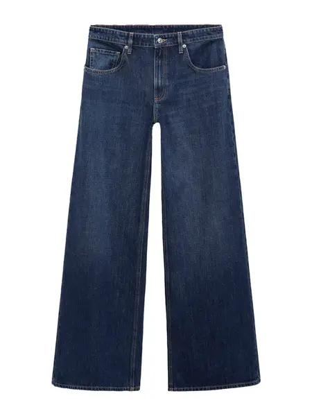 MANGO Džínsy 'ANNIE'  tmavomodrá