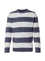 Key Largo Sveter 'HARRY'  námornícka modrá / svetlosivá