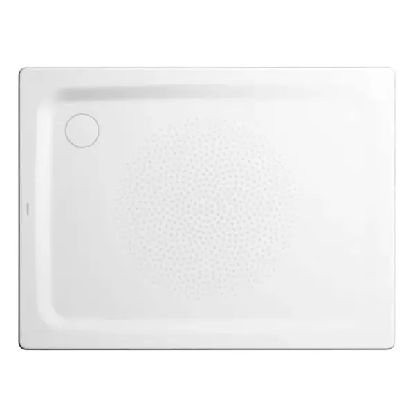 Kaldewei Avantgarde - Sprchová vanička Superplan 404-2, 90x100 cm, antislip, Perl-Effekt, polystyrénový nosič, bílá 430435003001