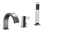 Paffoni Rock - Baterie na okraj vany, 3-otvorová instalace, chrom RO040CR