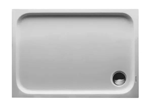 Duravit D-Code - Sprchová vanička 100x70 cm, alpská bílá 720093000000000