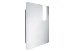 Nimco Zrcadla - Zrcadlo s LED osvětlením, 60x80 cm, hliník ZP 25002