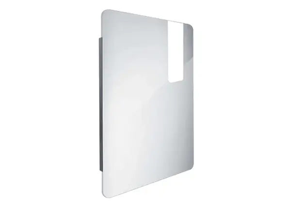 Nimco Zrcadla - Zrcadlo s LED osvětlením, 60x80 cm, hliník ZP 25002