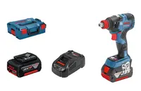 Bosch Nářadí - 18V AKU rázový utahovák, 2x aku 5,0 Ah Li-Ion, nabíječka 06019G4201