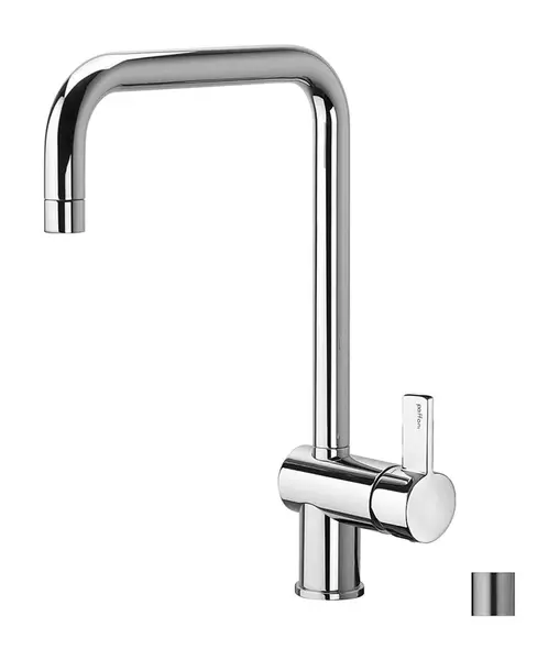 Paffoni Rock - Dřezová baterie, nerez RO980ST