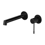 Cersanit Zen - Umyvadlová baterie pod omítku, 2-otvorová instalace, s tělesem, černá S951-597