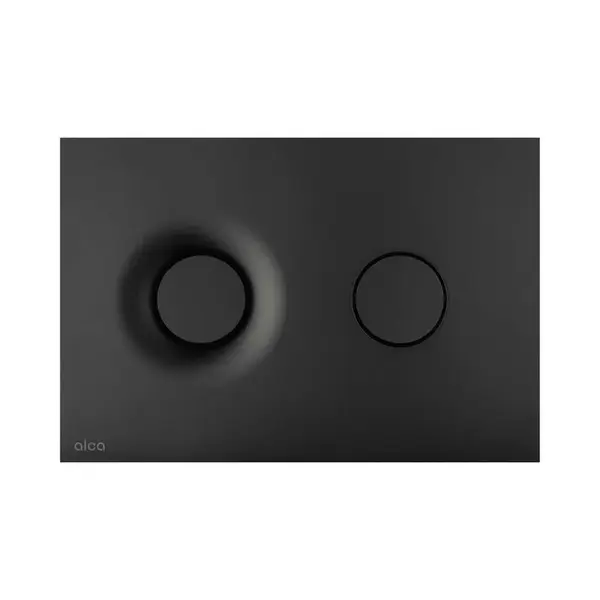 Alcadrain Dot.Dot. - Ovládání splachování, matná černá M1978