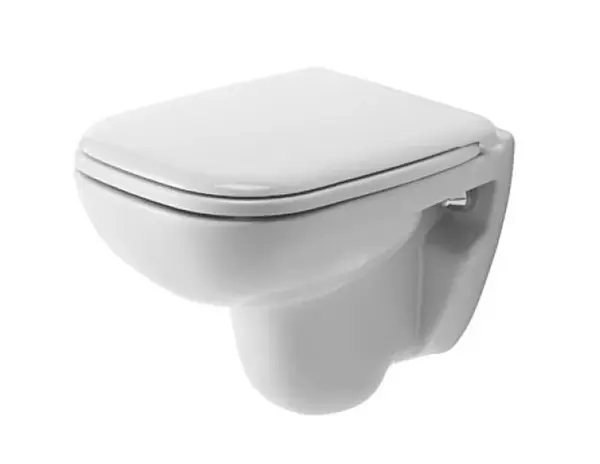 Duravit D-Code - Závěsné WC, bílá 22110900002