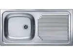 Alveus Basic - Dřez 86x44 cm, nerez 1008843