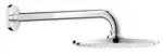 Grohe Rainshower - Hlavová sprcha Cosmopolitan, průměr 21 cm, sprchové rameno 29 cm, chrom 26052000
