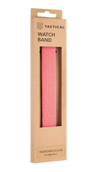 Pletený řemínek Tactical 772 L, Watch 42mm/44mm, růžová