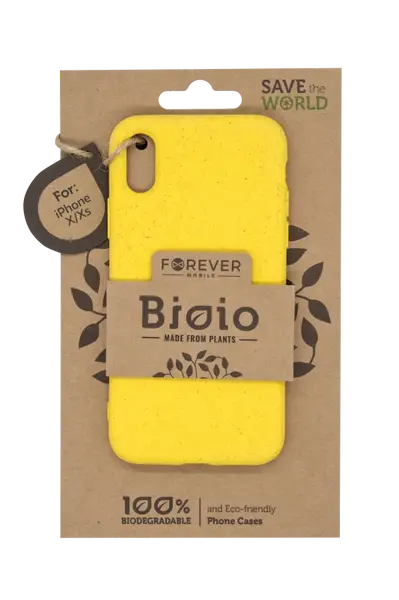 Zadní kryt Forever Bioio pro Apple iPhone 13 Pro Max, žlutá