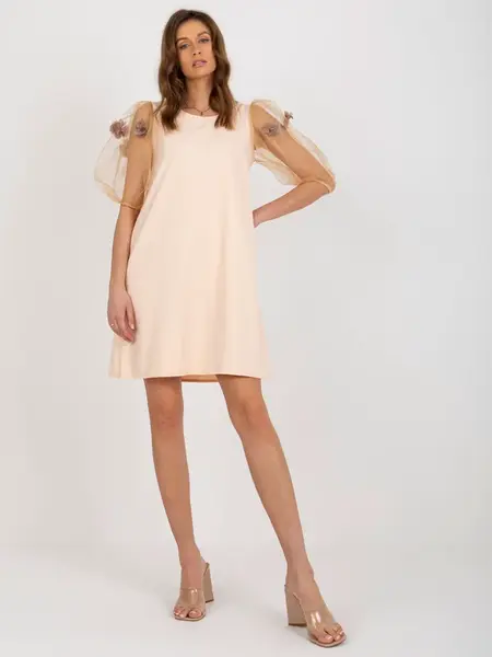 Dress-LK-SK-506733.85-Peach