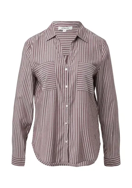 s.Oliver Blúzka  bordová / biela