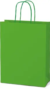 Taška MFP dárková T4 kraft 180x230x100 zelená