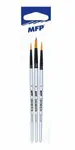 Štětec MFP synthetic kulatý set 3ks 6,8,10