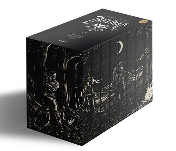 ZAKLÍNAČ - komplet 1.-8. diel - box - Andrzej Sapkowski