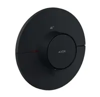 Axor ShowerSelect ID - Termostatická batéria pod omietku, HighFlow, matná čierna 36759670