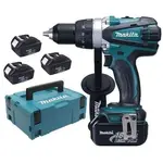 Makita Náradie - 18V AKU vŕtací skrutkovač, 3x aku Li-ion 3,0 Ah, nabíjačka DDF458RF3J