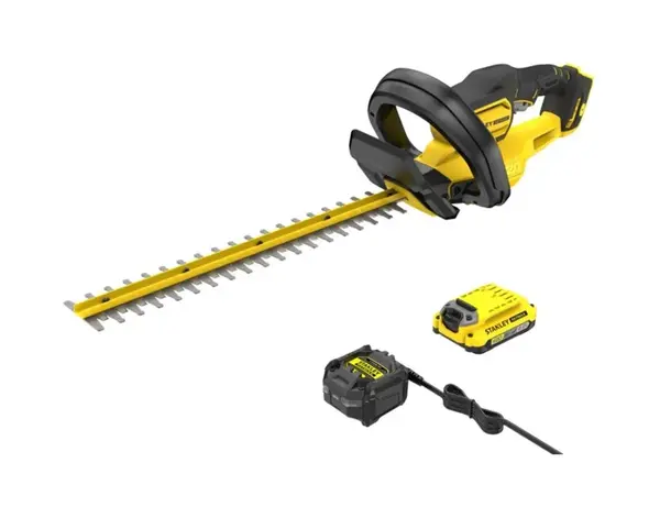 Stanley - 18V AKU plotové nůžky 50 cm, 1x aku 2,0 Ah Li-Ion, nabíječka SFMCHT650D1-QW