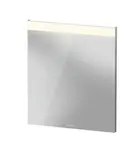Duravit - Zrcadlo s LED osvětlením, 60x70 cm, matná bílá LM7845000000000