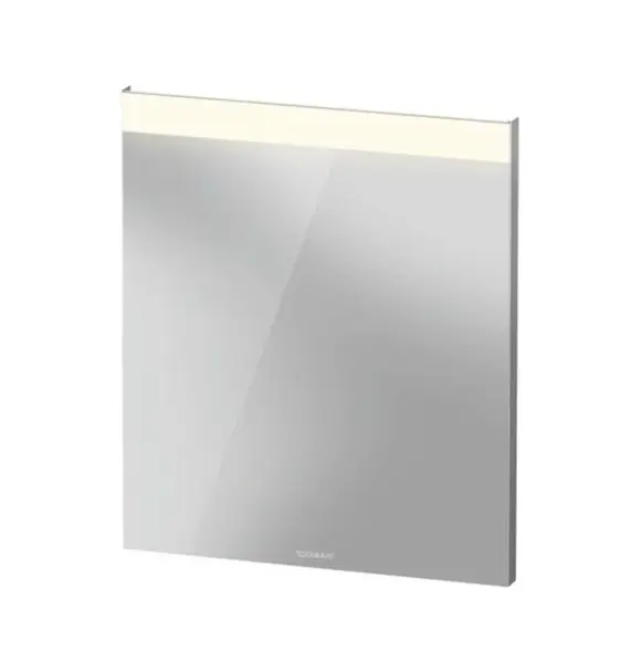 Duravit - Zrcadlo s LED osvětlením, 60x70 cm, matná bílá LM7845000000000