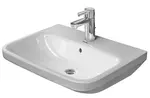 Duravit DuraStyle - Umývadlo, 60x44 cm, s prepadom, s otvorom na batériu, biela 2319600000