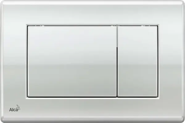 Alcadrain Basic - Ovládacie tlačidlo, chróm/lesk M271