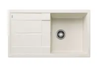 Blanco Metra 5 - Silgranitový drez, 86x50 cm, jemná biela 527110