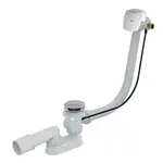 Alcadrain Odtokové soupravy - Vanová odtoková a přepadová souprava s napouštěním, pro silnostěnné vany, délka 1200 mm, kov A565KM1-120