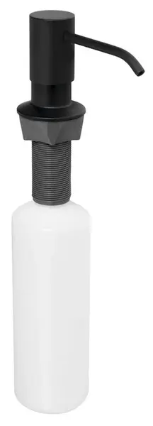 Sapho Doplňky - Zápustný dávkovač mýdla, černá mat SP023B