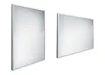 Nimco Zrcadla - Zrcadlo s LED osvětlením, 60x80 cm, hliník ZP 13002