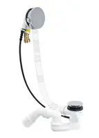 Villeroy & Boch Príslušenstvo - Odpadová a prepadová súprava s napúšťaním, chróm U90960361