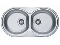 Alveus Form - Drez 83x44 cm, nerezová 1060002