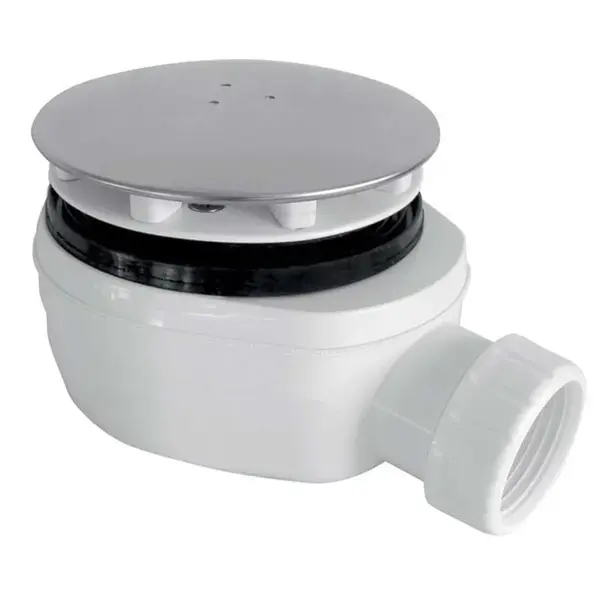 Sapho Sifóny - Vaničkový sifón extra nízky, 90 mm, chróm PB90EXN