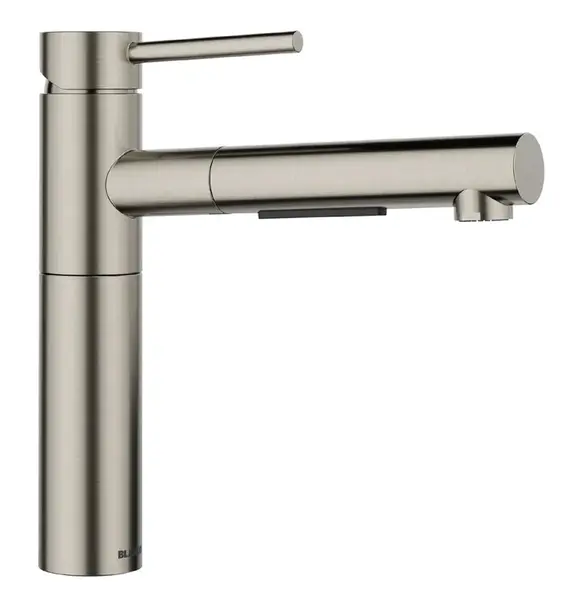 Blanco Alta II - Dřezová baterie s výsuvnou sprškou, platina 527710