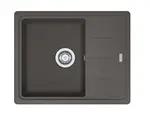 Franke Basis - Fragranitový dřez BFG 611-62, 62x50 cm, šedá břidlice 114.0713.944