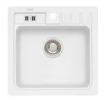 Alveus Niagara - Granitový drez, 47x47 cm, arctic 1100885