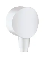 Hansgrohe Fixfit - Sprchové kolienko S so spätným ventilom, matná biela 26453700