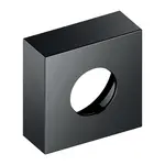 Keuco IXMO - Predlžovacia krycia rozeta 35 mm, označenie červená/modrá, čierny chróm 59551130382