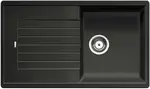 Blanco Zia 5 - Silgranitový drez, 86x50 cm, čierna 526016