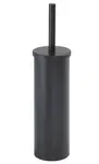 Aqualine Doplnky - WC kefa na postavene, čierna mat 523314