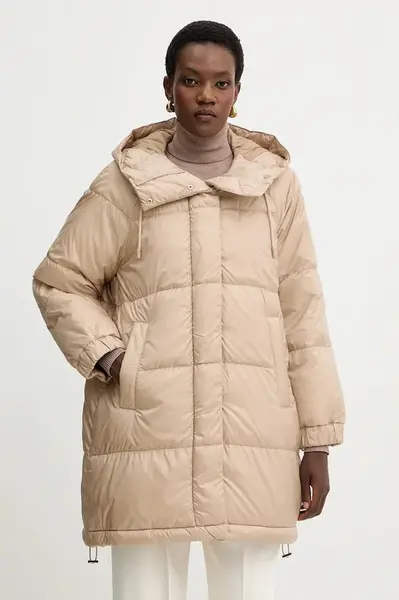 Oboustranná bunda Weekend Max Mara ANFORA béžová barva, 2525496062600