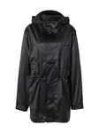 RAINS Prechodný kabát  čierna melírovaná