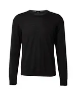 BOSS Sveter 'Leno-P'  čierna