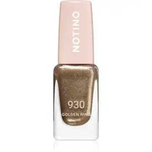 Notino Gel Effect Nail Polish lak na nechty s gélovým efektom 930 Golden Ring 10 ml