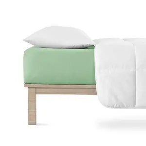 Napínací prostěradlo jersey s elastanem zelené