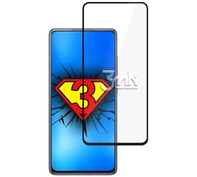 Tvrzené sklo 3mk HardGlass Max Lite pro Samsung Galaxy S20 FE, černá